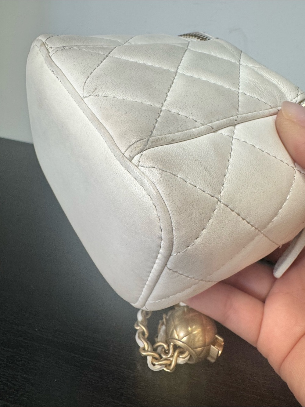 CHANEL Vanity leather crossbody bag - Picture 7 of 15